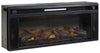 Entertainment Accessories Fireplace Insert | Black | Ancho: 109.2cm - Alto: 42.5cm - Prof: 21.0cm