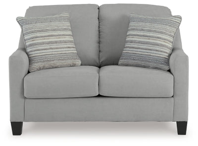 Adlai Loveseat | Shadow | Ancho: 144.8cm - Alto: 101.6cm - Prof: 99.1cm