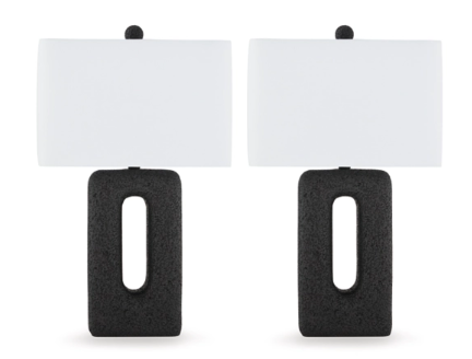 Wimmings Table Lamp (Set of 2) | Black | Ancho: 40.6cm - Alto: 67.3cm - Prof: 25.4cm