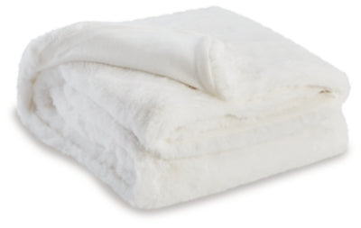 Gariland Throw (Set of 3) | White | Ancho: 127.0cm - Alto: 0.0cm - Prof: 152.4cm