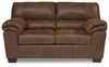 Bladen Loveseat | Coffee | Ancho: 175.3cm - Alto: 96.5cm - Prof: 91.4cm