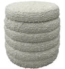 Duntler Storage Ottoman | Ivory | Ancho: 45.1cm - Alto: 44.1cm - Prof: 45.1cm