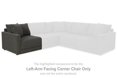 Evey Left-Arm Facing Corner Chair | Granite | Ancho: 94.0cm - Alto: 94.0cm - Prof: 104.1cm