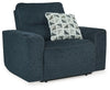 Paulestein Oversized Power Recliner | Denim | Ancho: 1244.6 - Alto: 1016.0 - Prof : 1041.4