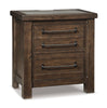 Starmore Nightstand | Brown | Ancho: 63.5cm - Alto: 70.5cm - Prof: 42.2cm