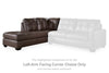 Barlin Mills Left-Arm Facing Corner Chaise | Umber | Ancho: 86.4cm - Alto: 99.1cm - Prof: 228.6cm
