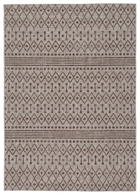 Dubot 7'10" x 10'2" Rug | Tan/Brown/White | Ancho: 2387.6 - Alto: 0.16 - Prof : 3098.8