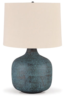 Malthace Table Lamp | Patina | Ancho: 40.0cm - Alto: 62.2cm - Prof: 40.0cm