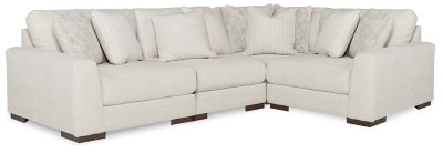 Lyndeboro 4-Piece Sectional | Natural | Ancho: 335.3cm - Alto: 99.1cm - Prof: 236.2cm