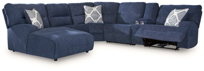 Sala Modular Reclinable Eléctrica con Chaise Acklen Place 6 Piezas