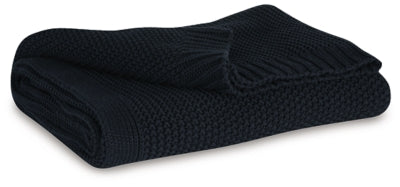 Gayelery Throw (Set of 3) | Black | Ancho: 135.9cm - Alto: 0.3cm - Prof: 179.1cm