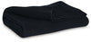 Gayelery Throw (Set of 3) | Black | Ancho: 135.9cm - Alto: 0.3cm - Prof: 179.1cm