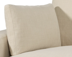 Elyza Armless Chair | Linen | Ancho: 1016.0 - Alto: 889.0 - Prof : 1041.4