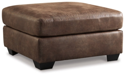 Bladen Oversized Accent Ottoman | Coffee | Ancho: 91.4cm - Alto: 48.3cm - Prof: 91.4cm