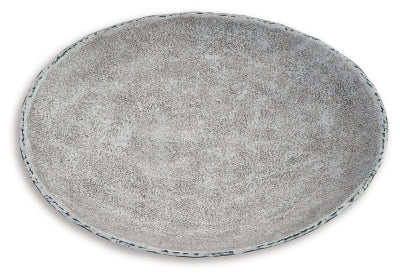 Moises Bowl | Antique White | Ancho: 50.8cm - Alto: 7.6cm - Prof: 50.8cm
