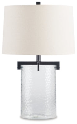 Fentonley Table Lamp | Clear/Antique Black | Ancho: 41.9cm - Alto: 64.5cm - Prof: 41.9cm