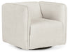 Lonoke Swivel Accent Chair | Gray | Ancho: 83.8cm - Alto: 73.7cm - Prof: 78.7cm
