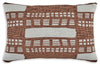 Ackford Pillow (Set of 4) | White/Rust | Ancho: 55.9cm - Alto: 35.6cm - Prof: 12.7cm