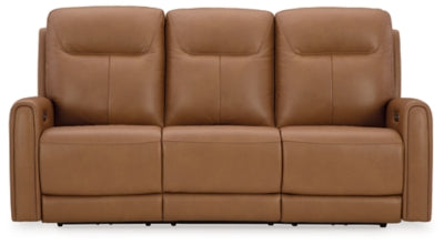 Tryanny Power Reclining Sofa | Butterscotch | Ancho: 209.6cm - Alto: 109.2cm - Prof: 98.4cm