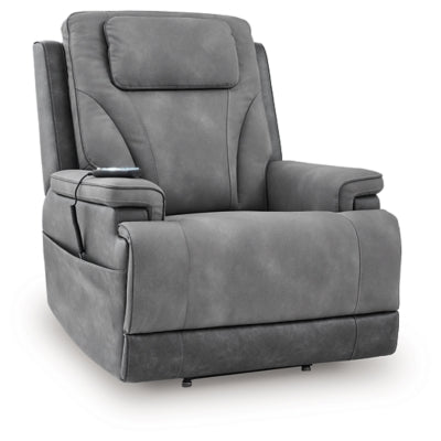 4Z-Serenity Zone Power Lift Recliner | Slate | Ancho: 96.5cm - Alto: 111.8cm - Prof: 104.1cm