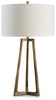Ryandale Table Lamp | Antique Brass Finish | Ancho: 51.1cm - Alto: 88.3cm - Prof: 51.1cm