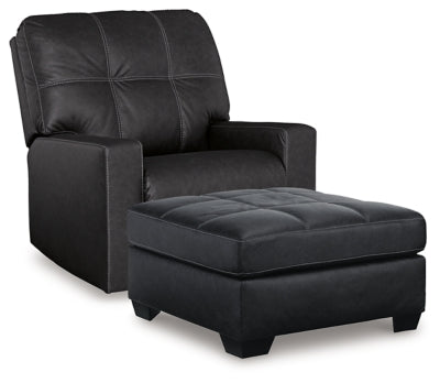Barlin Mills Recliner and Oversized Accent Ottoman |  | Ancho: 0.0cm - Alto: 0.0cm - Prof: 0.0cm