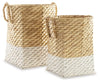 Winwich Basket (Set of 2) | Antique White/Brown | Ancho: 0.0 - Alto: 0.0 - Prof : 0.0