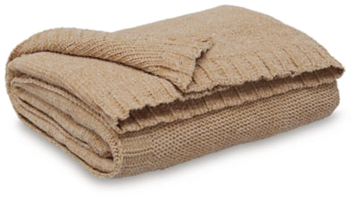 Anawood Throw (Set of 3) | Gold | Ancho: 127.0cm - Alto: 0.6cm - Prof: 152.4cm