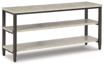 Shybourne Sofa Table | Gray/Aged Bronze | Ancho: 1200.15 - Alto: 584.2 - Prof : 339.85