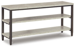 Shybourne Sofa Table | Gray/Aged Bronze | Ancho: 1200.15 - Alto: 584.2 - Prof : 339.85