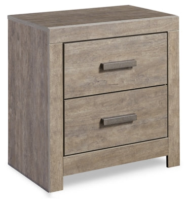 Culverbach Nightstand | Gray | Ancho: 55.1cm - Alto: 61.9cm - Prof: 38.9cm