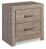 Culverbach Nightstand | Gray | Ancho: 55.1cm - Alto: 61.9cm - Prof: 38.9cm