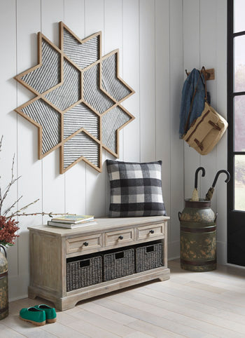 Oslember Storage Bench