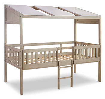 Wrenalyn Twin House Loft Rieles/Ladder