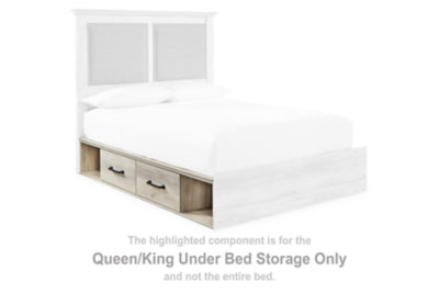 Cambeck Queen Americana/King Americana Almacenamiento Bajo Cama