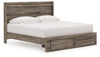 Cama con Paneles Baystorm King Americana con Almacenamiento