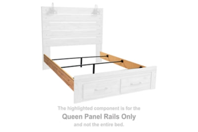 Rieles con Paneles Pasklyn Queen Americana