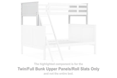 Nextonfort Twin/Full Bunk Upper Panels/Listones Enrollables