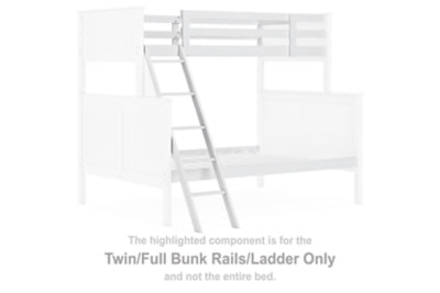 Nextonfort Twin/Full Bunk Rieles/Ladder
