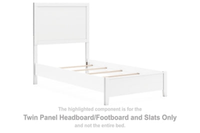 Cabecero con Paneles Binterglen Twin /Piecero y Slats