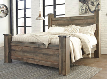 Cama con Postes Trinell King Americana