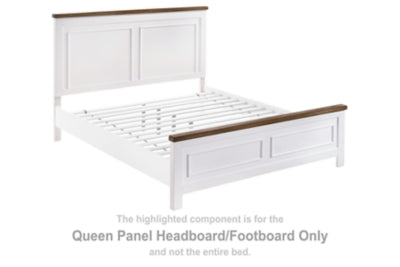 Westconi Queen Cabecera/Piecera con Paneles