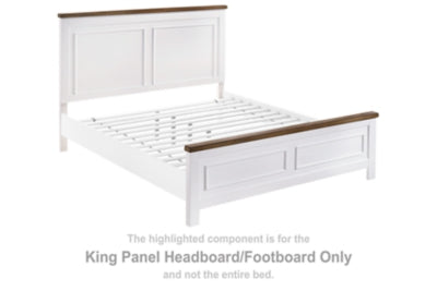 Westconi King Cabecera/Piecera con Paneles