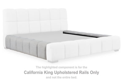 Jesstean California King Upholstered Rieles