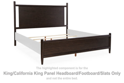 Dantenton King Americana/California King Cabecera de Panel/Pie de Cama/Listones