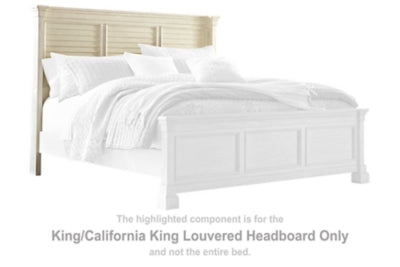 Bolanburg King/California King Louvered Headboard