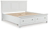 Cama con Paneles Fortman California King con Almacenamiento