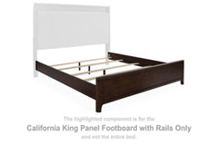 Korestone California King Pie de Cama de Panel con Rieles