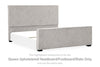 Steenlage Queen Americana Upholstered Cabecero/Piecero/Slats