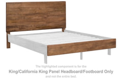 Isanti King Americana/California King Cabecera de Panel/Pie de Cama